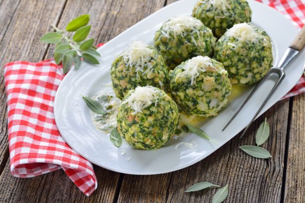 Spinatknödel