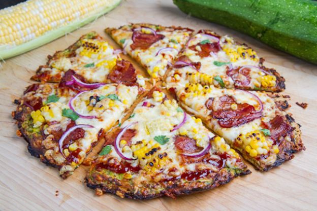 8. Zucchini-Pizza