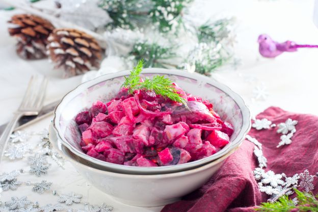 Rote Bete Salat mit Hering