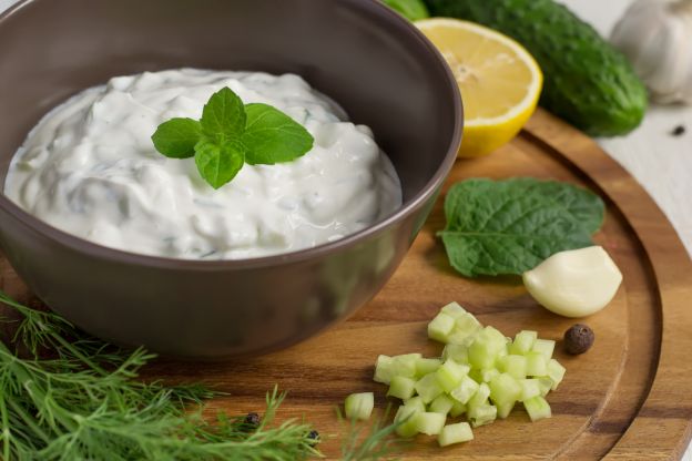 Tzatziki mit Pitabrot