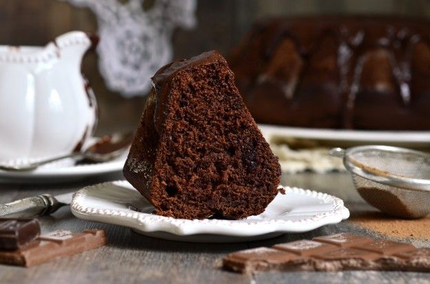 Schokokuchen mit Auberginen