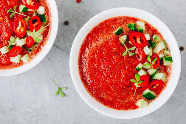 Gazpacho: Kalte Tomatensuppe