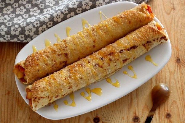 Taquittos mit Äpfeln