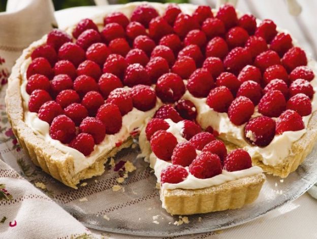 Himmlisch-himbeerige Tarte mit Mascarpone