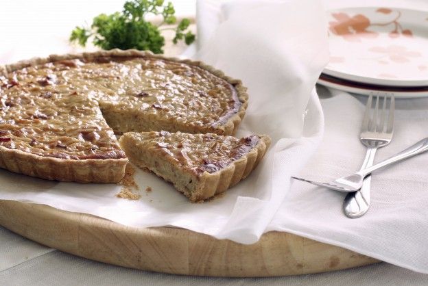 Quiche mit Zwiebeln