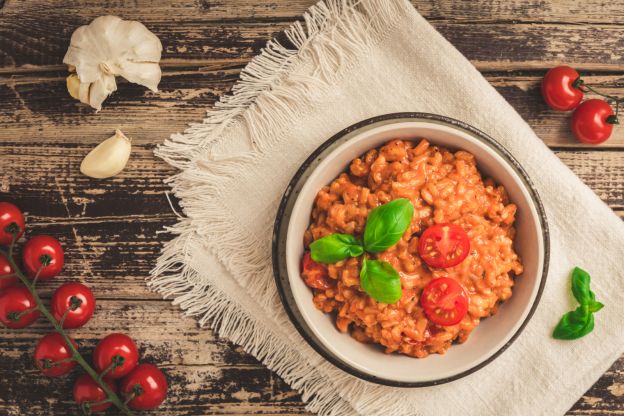 Mediterranes Tomaten-Risotto