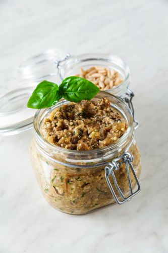 Auberginen-Pesto