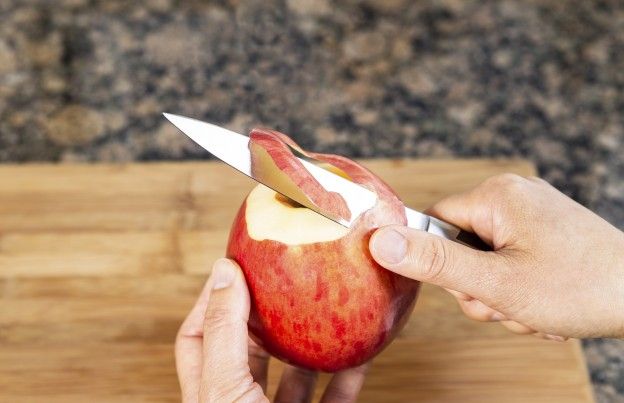 Apfel mit Mascarpone