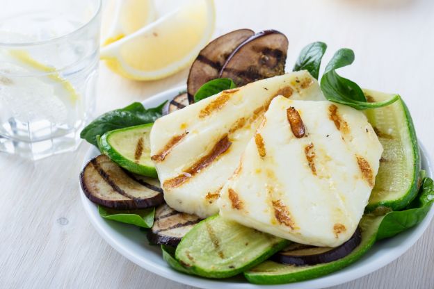 Gegrillter Halloumi