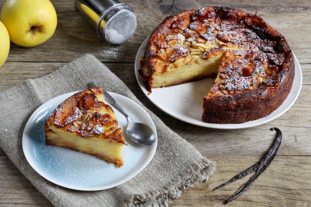 Unsichtbarer Apfelkuchen aus Frankreich