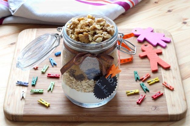 SOS-Cookies aus dem Glas