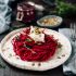 Spaghetti mit Rote Bete Pesto