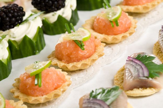 Leichte Canapés