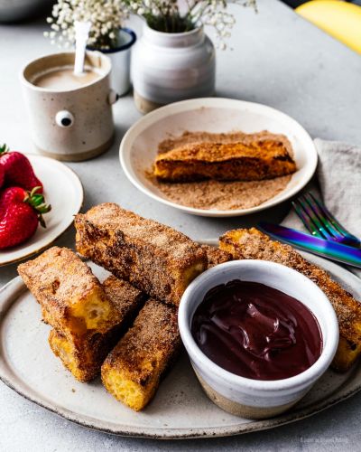 Churro French Toast Stäbchen