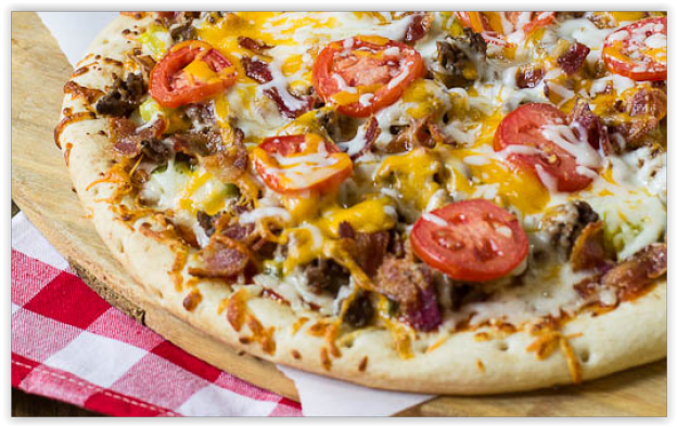 60. Pizza-Cheeseburger