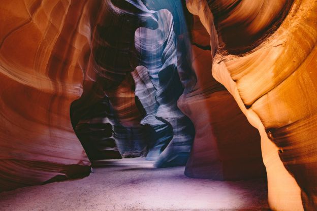 Wandern im Antelope Canyon, Arizona