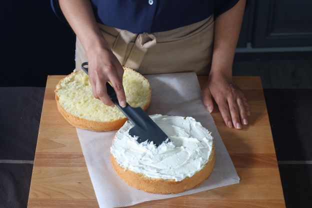 Die Torte zusammensetzen