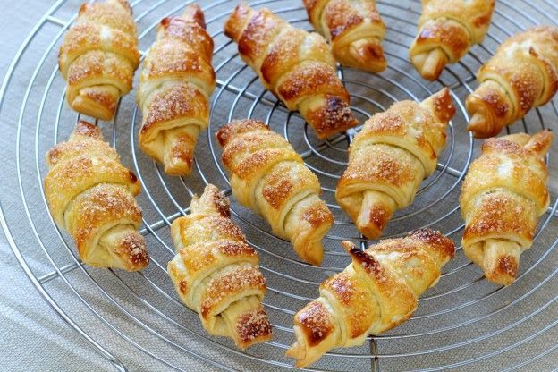 8. Fluffige Schokocroissants