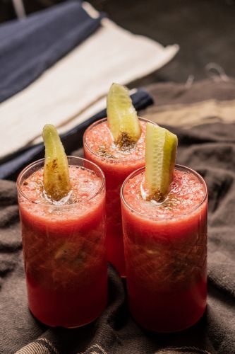 Alkoholfreie Bloody Mary