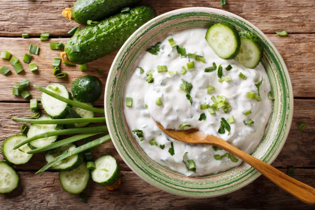 Selbstgemachter Tzatziki