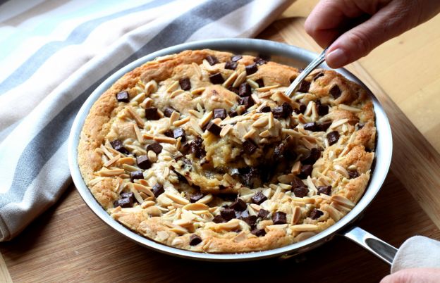 Riesen Cookie aus der Pfanne