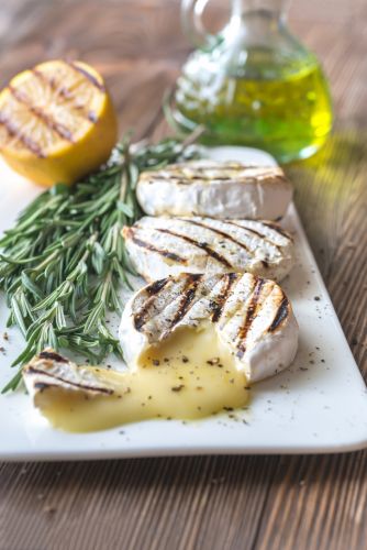 Gegrillter Camembert wie in Frankreich