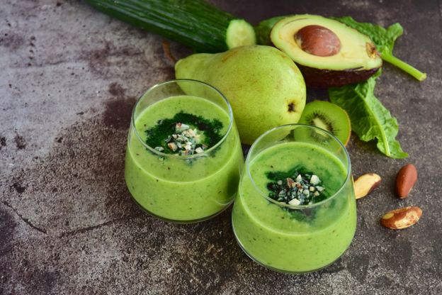 Gurke-Avocado-Smoothies