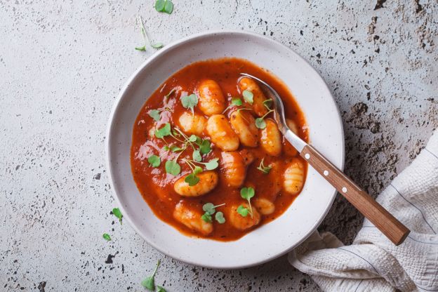 Tomatensuppe mit Gnocchi