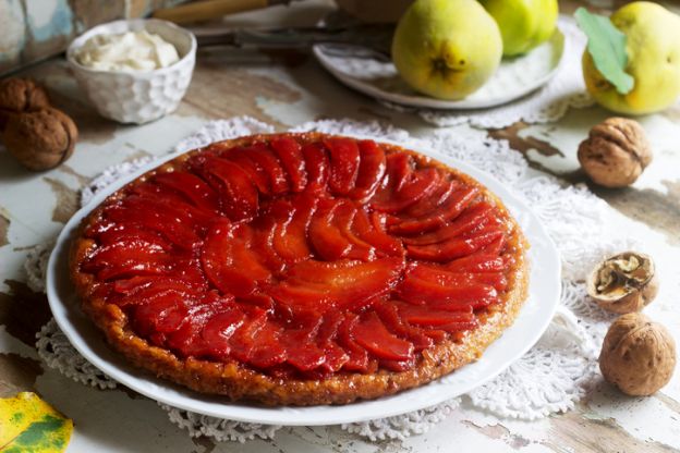 Quitten Tarte Tatin