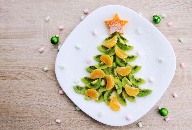 Fruchtiger Weihnachtsbaum