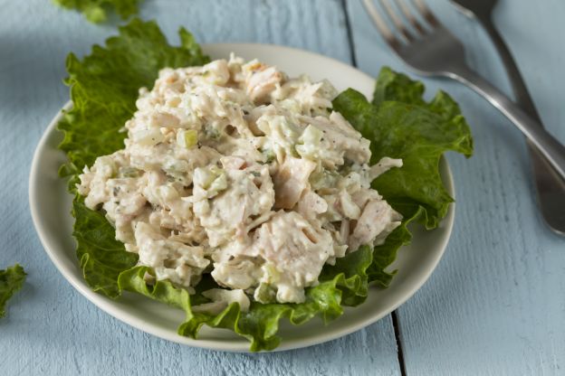 Hühnchen/Thunfischsalad - ersetzt Mayonnaise durch griechischen Joghurt