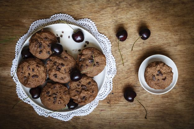 Schoko-Kirsch-Muffins