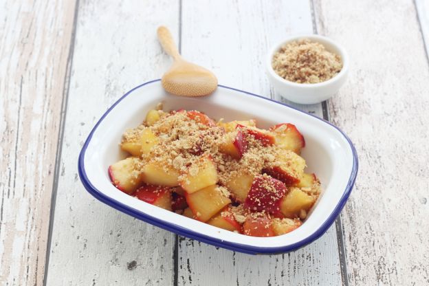 Crumble aus Keksresten