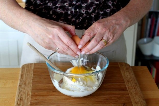 Cheesecake-Topping vorbereiten