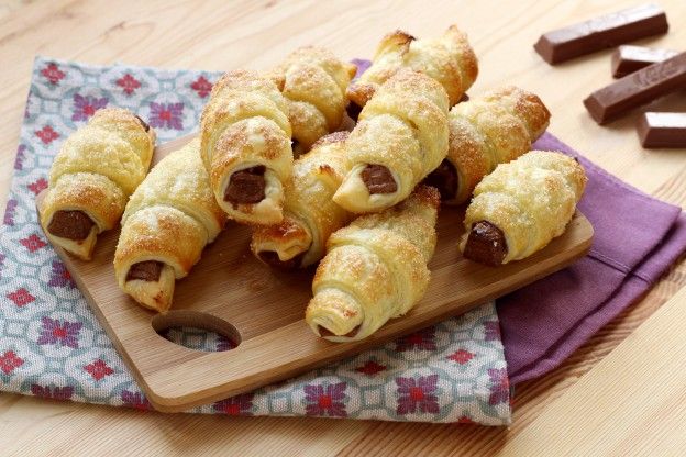 Les mini croissants au Kit Kat