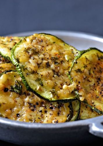 Zucchini-Parmesan-Chips