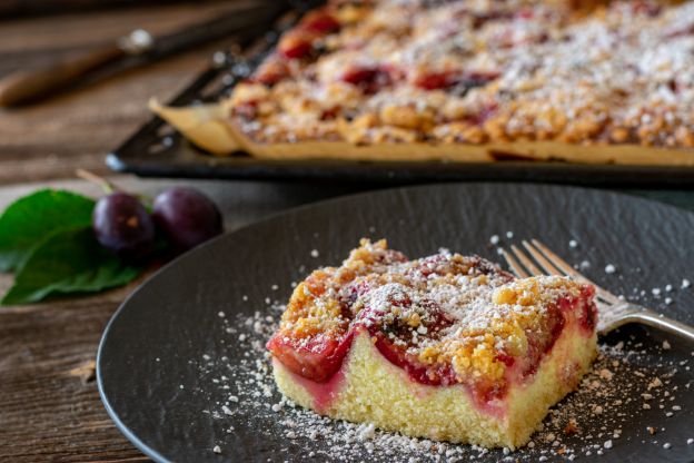 Streuselkuchen mit Obst