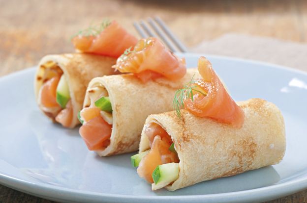 Lachs-Pfannkuchen