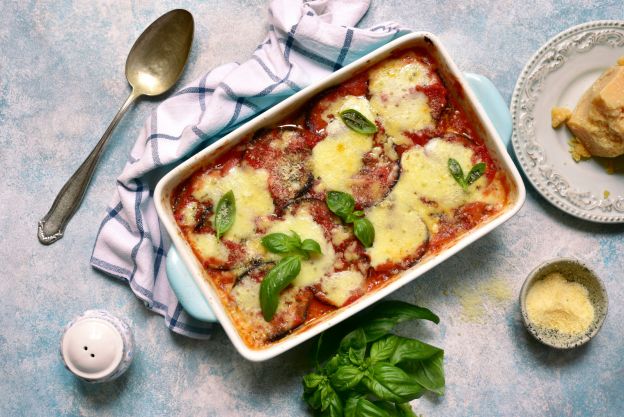 Auberginengratin 'alla Parmigiana'