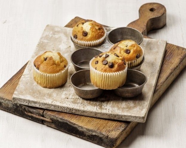 Muffins mit Schokoladenstückchen