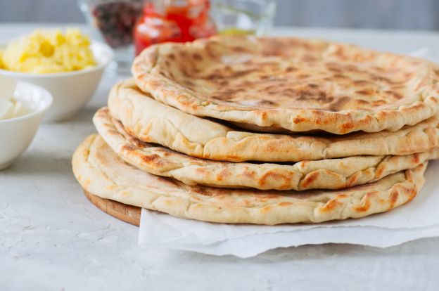 Hausgemachtes Fladenbrot