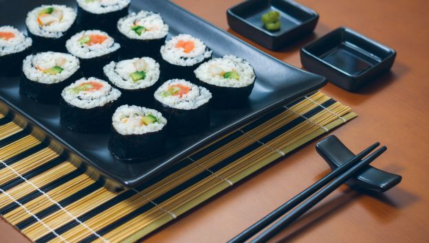 Selbstgemachtes Sushi