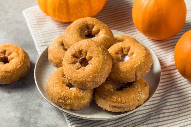 Donuts mit Pumpkin Spice