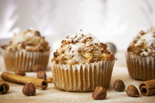 Apfel-Nuss-Muffins