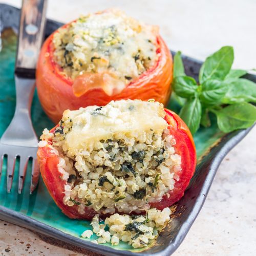 Gefüllte Paprika mit Quinoa