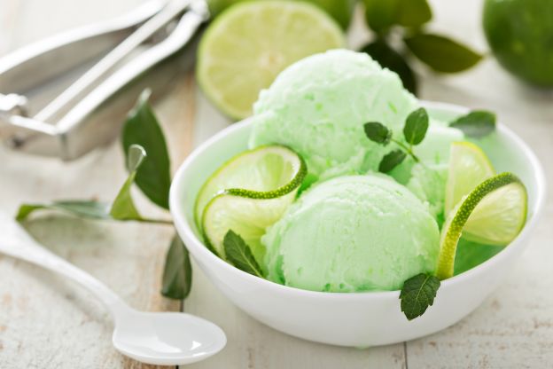 Limetten-Eis