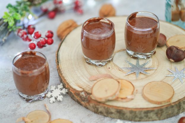 8 Schokoladenmousse mit Zimt