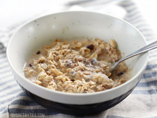 Apfelkuchen Overnight Oats