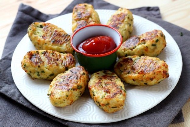 Blumenkohl-Käse-Kroketten