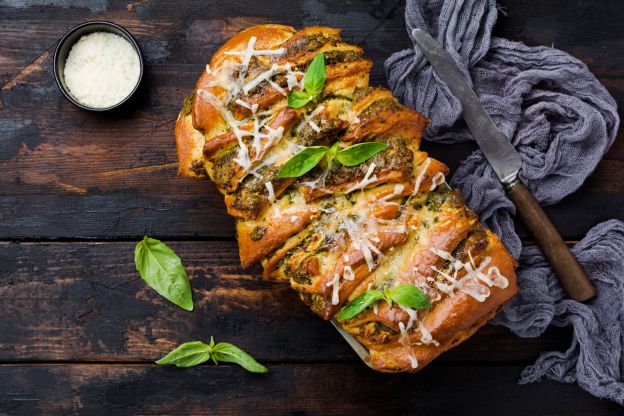 Bärlauch-Pull-Apart Bread